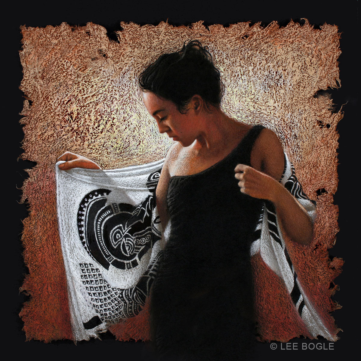 Abril with Shawl