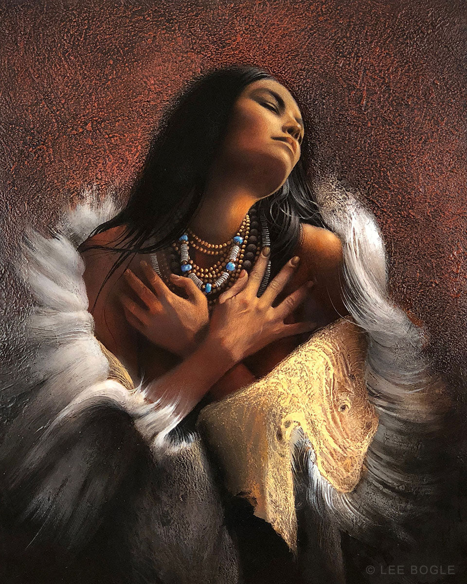 Rhapsody Painting Art Print by Lee Bogle