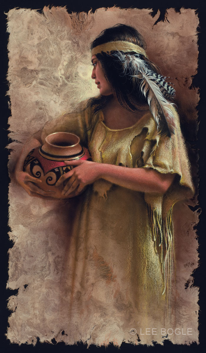 Maiden with Clay Pot
